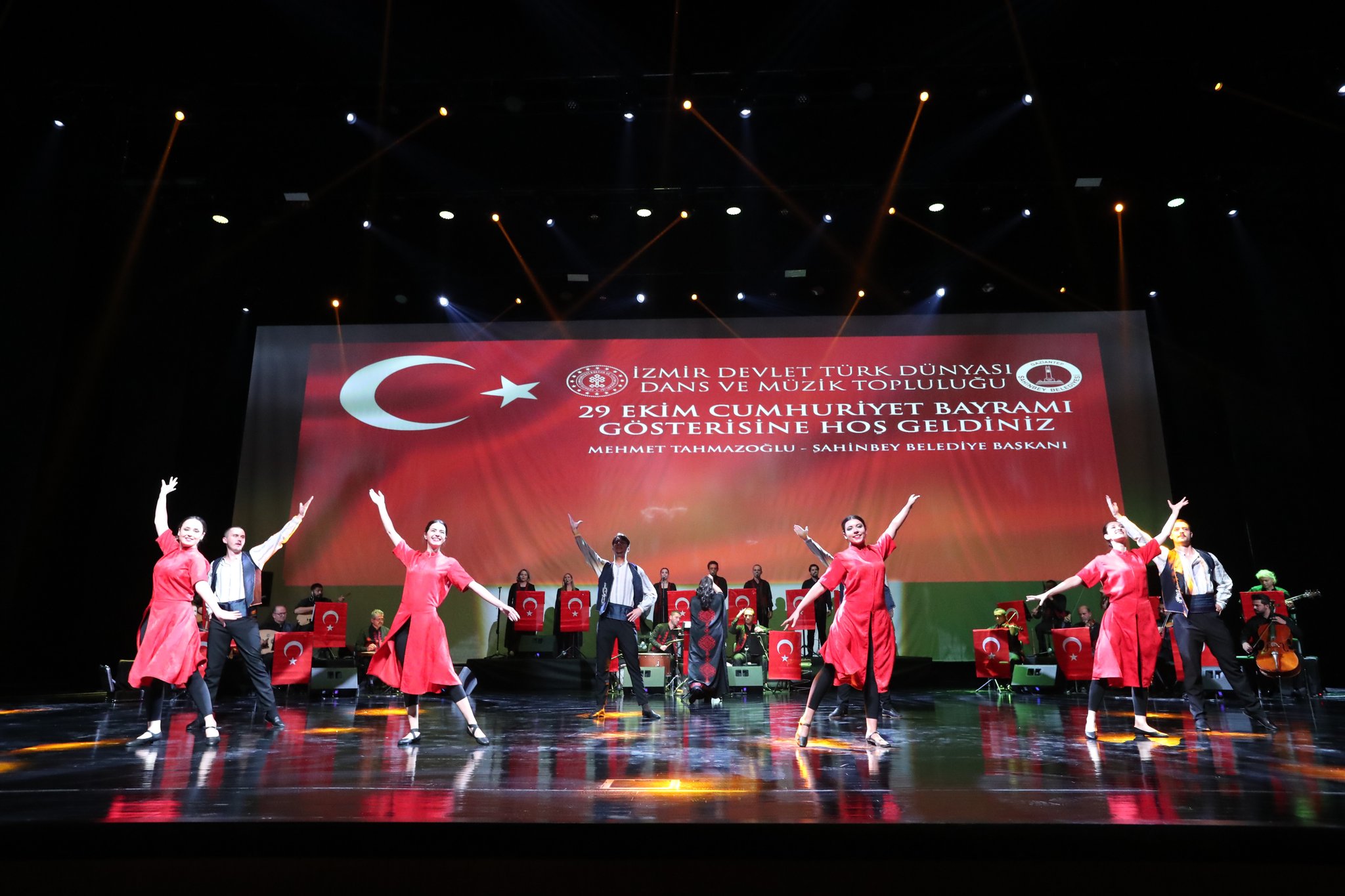 �ahinbey�de 29 Ekim Cumhuriyet Bayram� Co�kusu