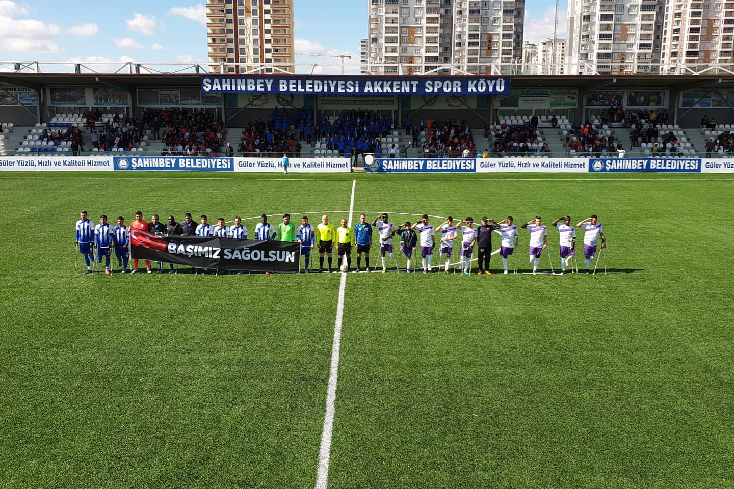 Ampute Tak�m�m�z �kinci Yar�ya Da H�zl� Ba�lad� 4-0