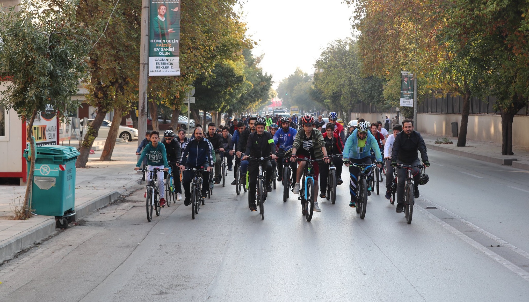 Ba�kan�m�z Vatanda�larla Cumhuriyet ��in Pedal �evirdi