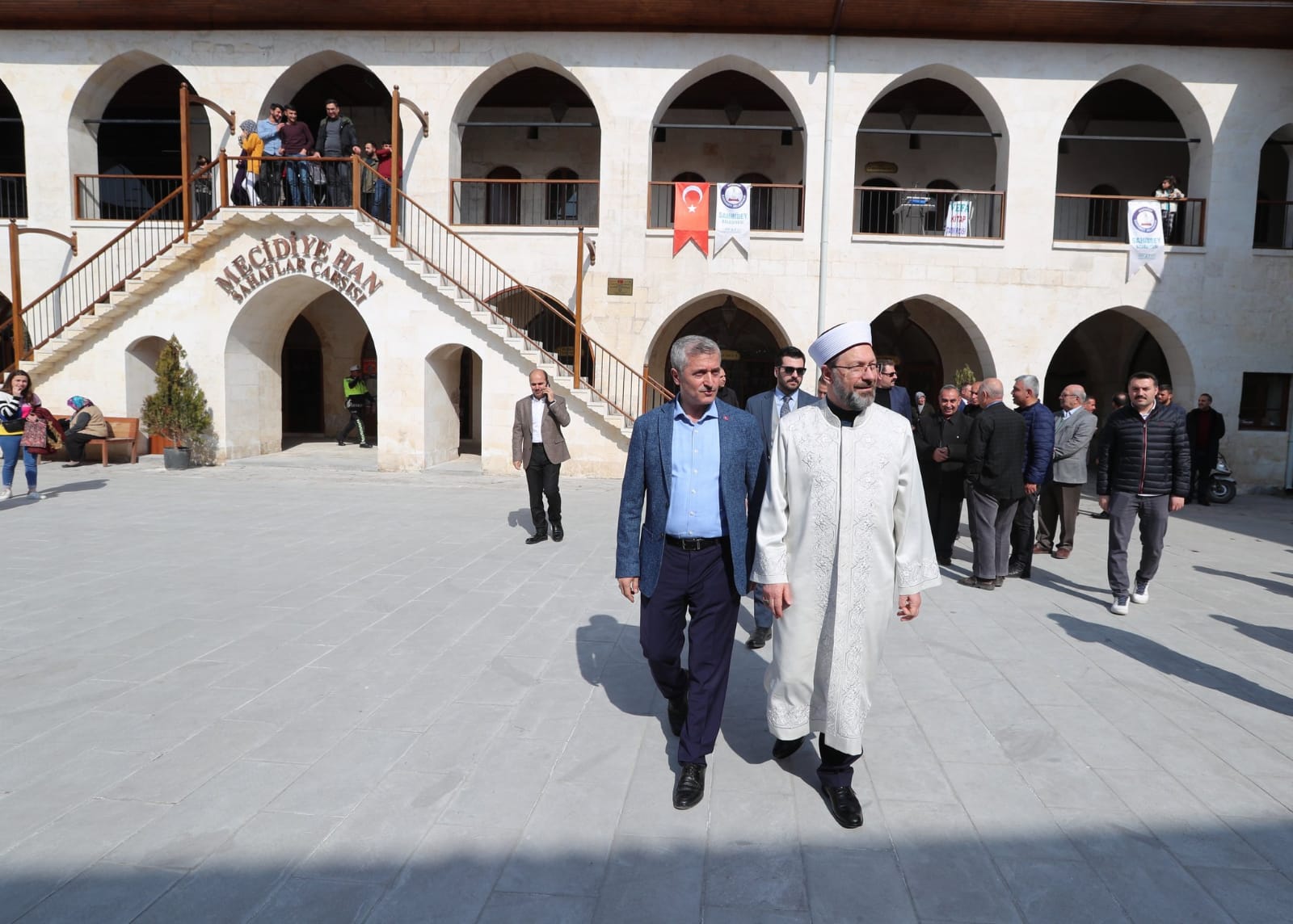 Erba�, Mecidiye Han�� Ziyaret Etti