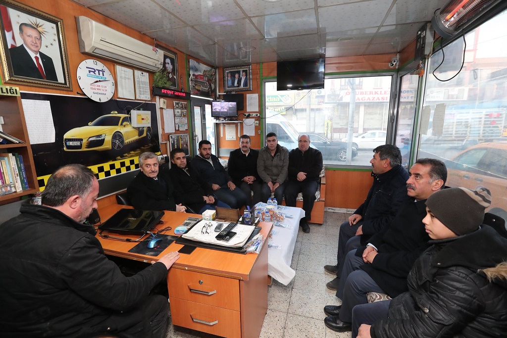 Ba�kan�m�z Esnaf� Ziyaret Etti