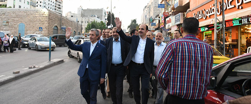 Ba�kan�m�z Filistin�i Ziyaret Etti