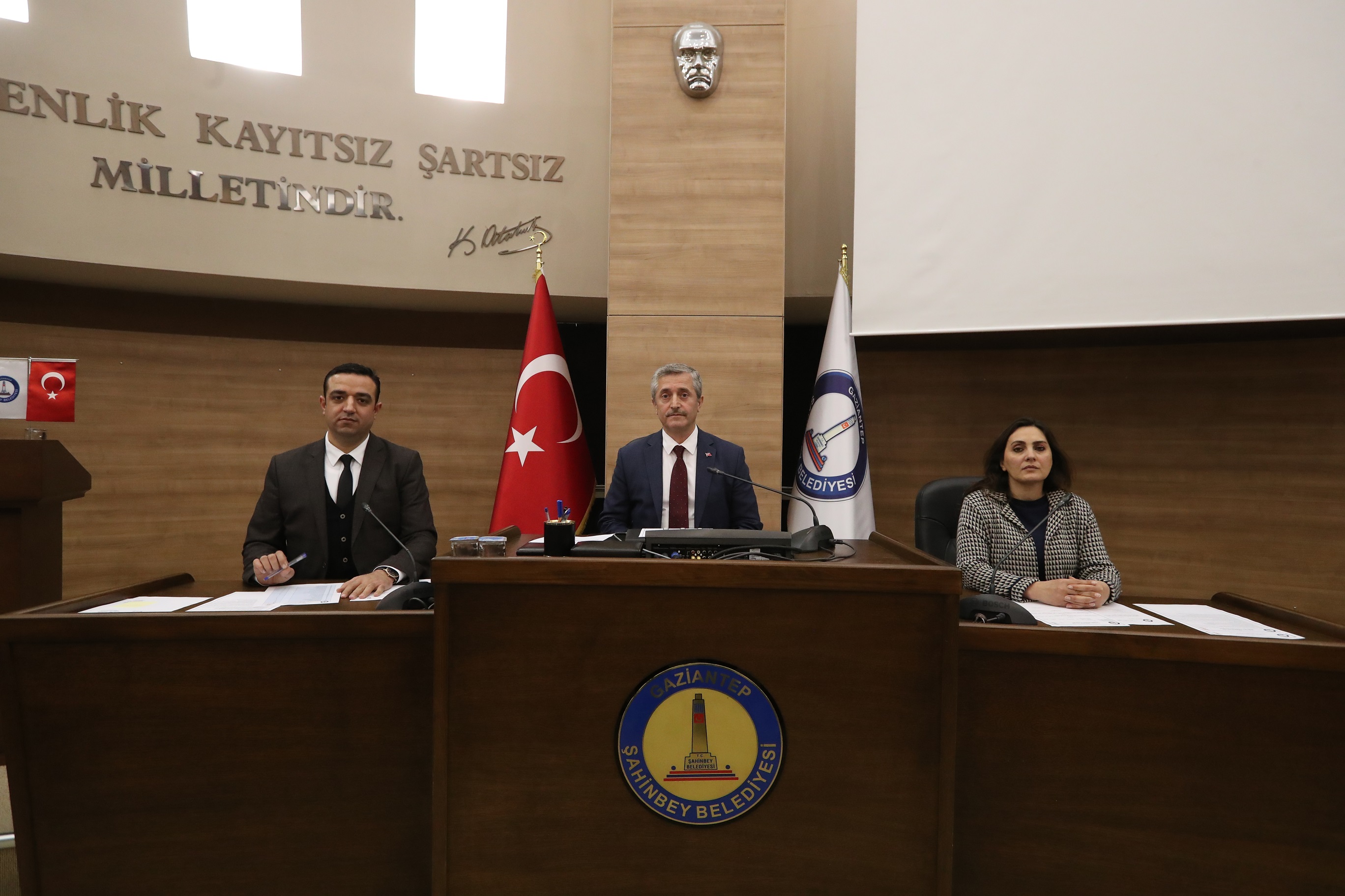 Belediyemiz Meclisinde �ehitler An�ld�