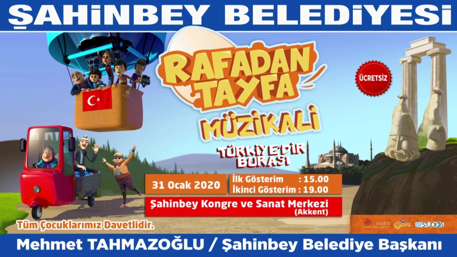 Ba�kan�m�zdan �ocuklara Yar�y�l Tatili Hediyesi