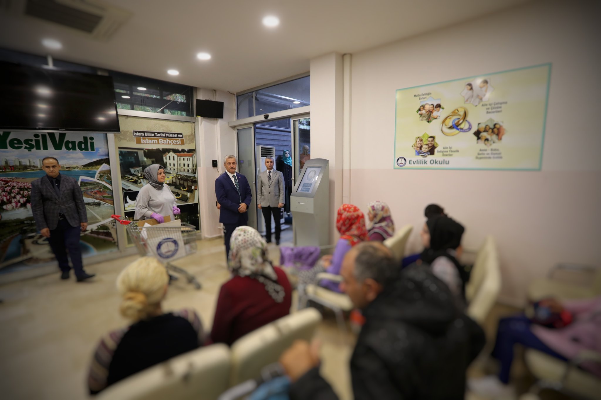�ahinbey Sosyal Marketimizde Para De�il Dua Ge�iyor