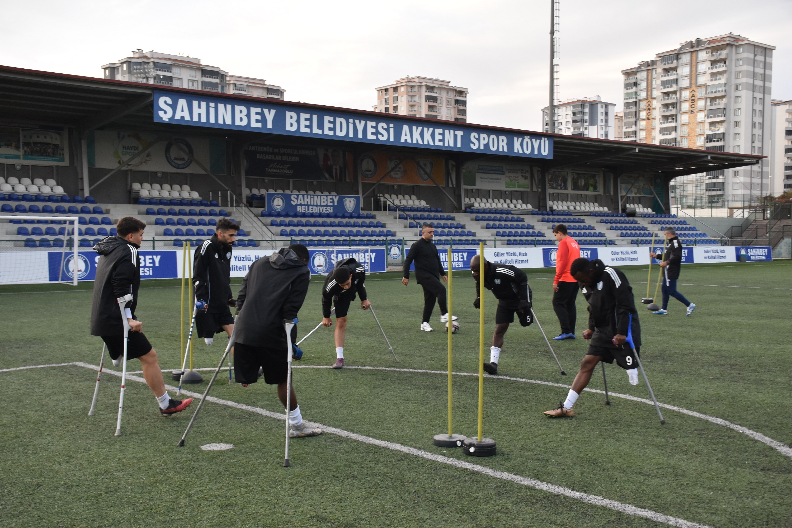 Belediyemiz Ampute Futbol Tak�m� Yeni Sezona Haz�rlan�yor