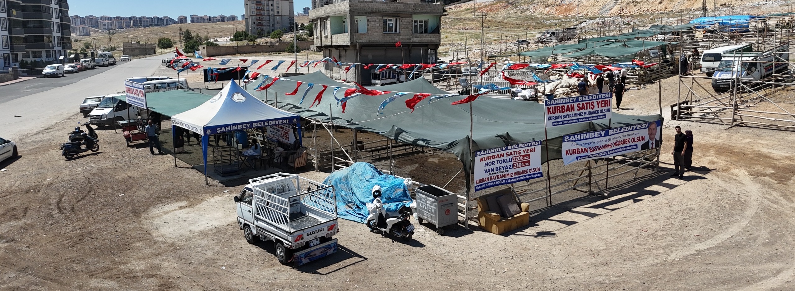 �ahinbey�de Kurban Sat�� Ve Kesim Yerleri Belirlendi