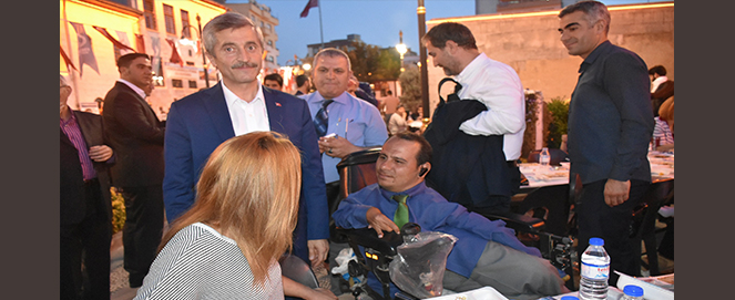 Ba�kan�m�z, Bas�n Mensuplar�yla �ftar�n� A�t�