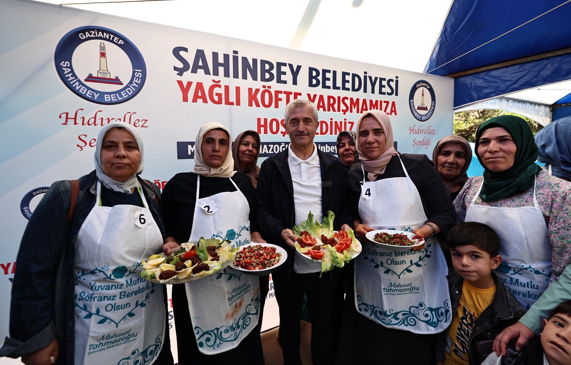 �ahinbey�de Bahar�n Geli�i Ya�l� K�fte Yar��mas� �le Kutland�