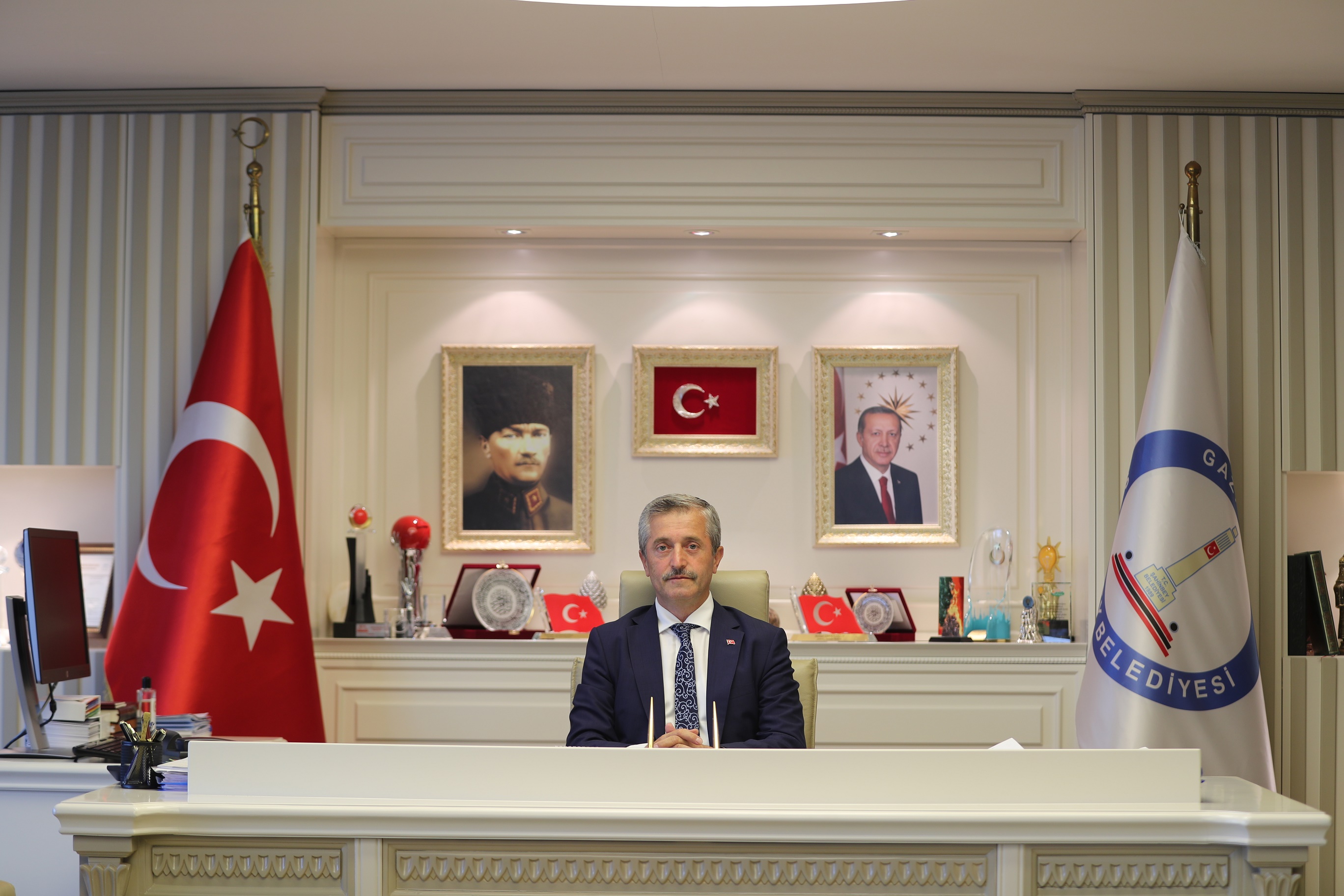 Ba�kan�m�z, Gazilik �nvan�n�n Verili� Y�l D�n�m�n� Kutlad�