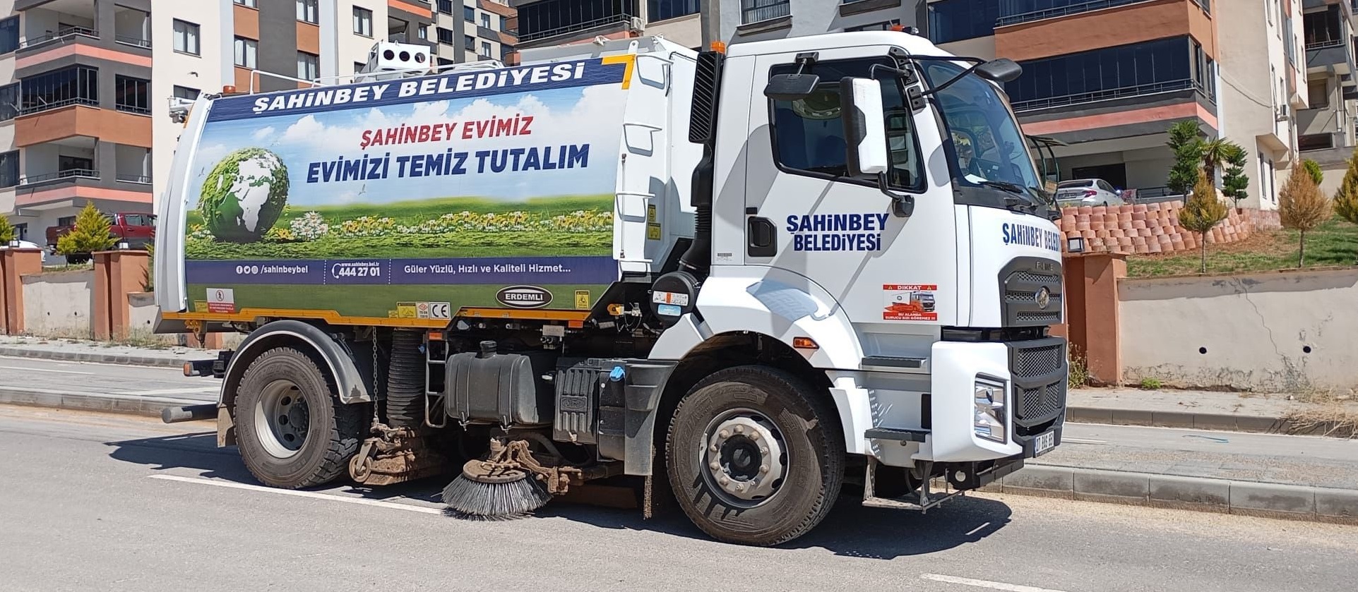 Belediyemiz Temizlik Ekipleri 7/24 G�rev Ba��nda