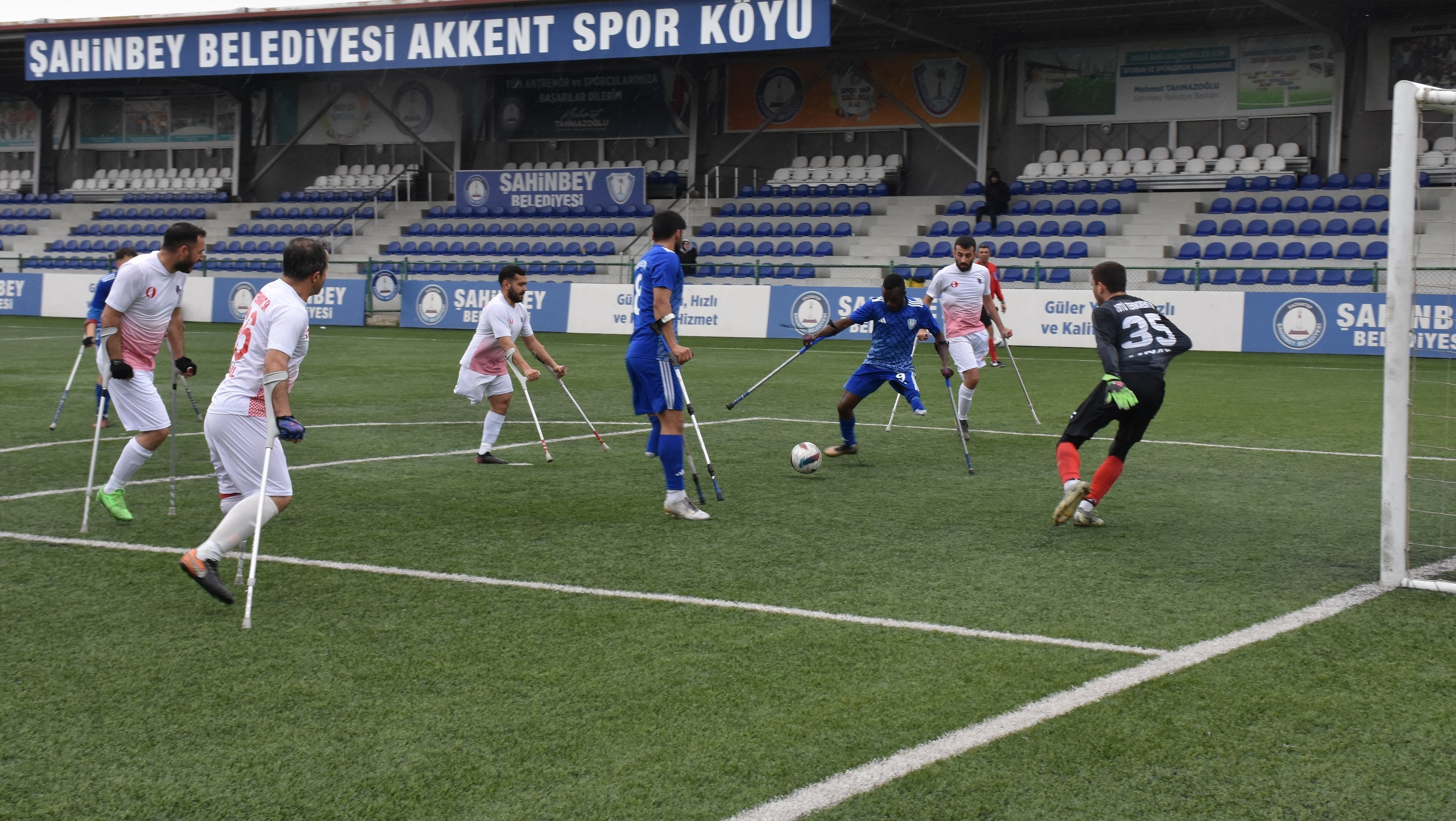 �ahinbey Ampute Kupada Emin Ad�mlarla 8-1