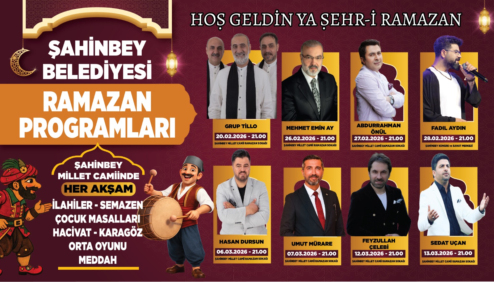 Ramazan�da G�n�ller �ahinbey Millet Cami�inde Bulu�acak