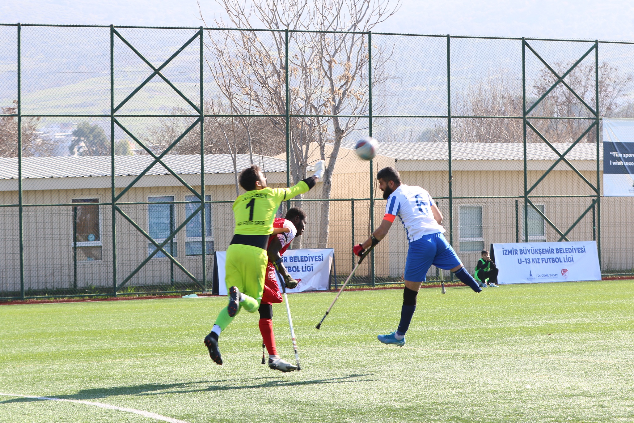 �ahinbey Ampute Tek At��la Kazand� 1-0