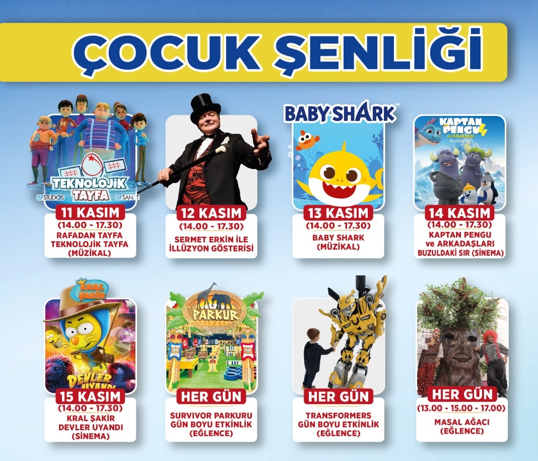Ba�kan�m�zdan �ocuk �enli�ine Davet