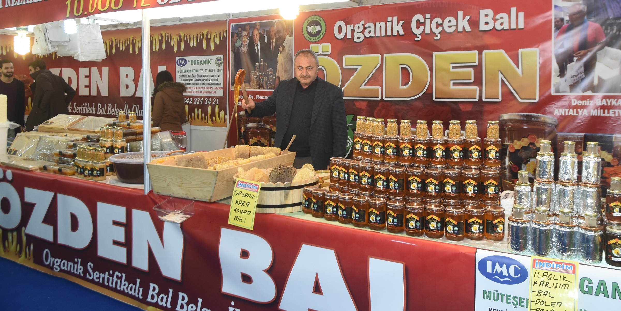 Damak Tatlar� �ahinbey K�y Pazar�nda Bulu�tu