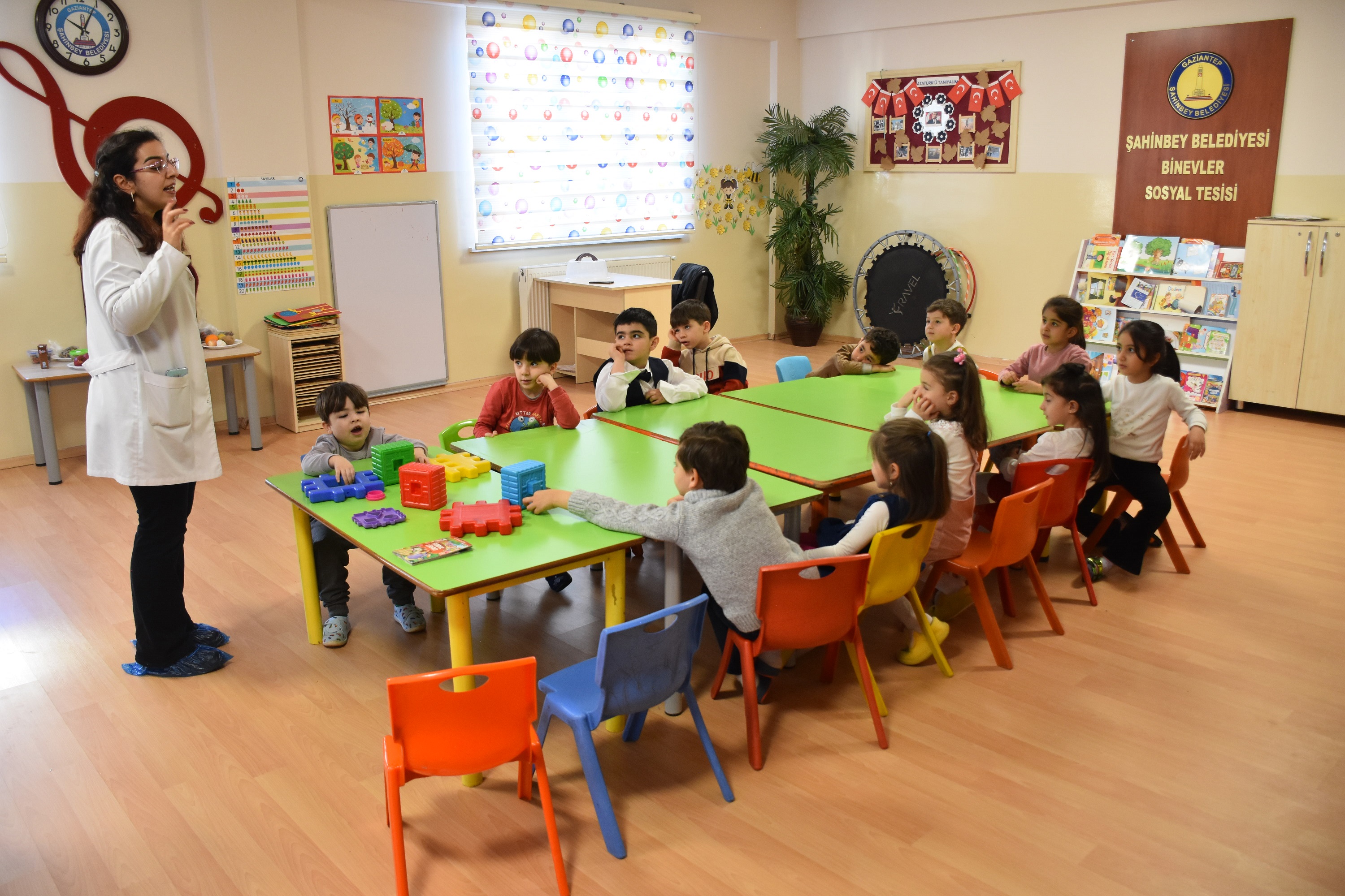 �ahinbeyli �ocuklar �ngilizce ��reniyor