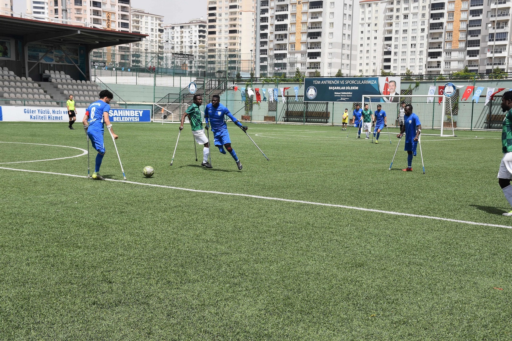 �ahinbey Ampute Emin Ad�mlarla Yola Devam Dedi 2-1