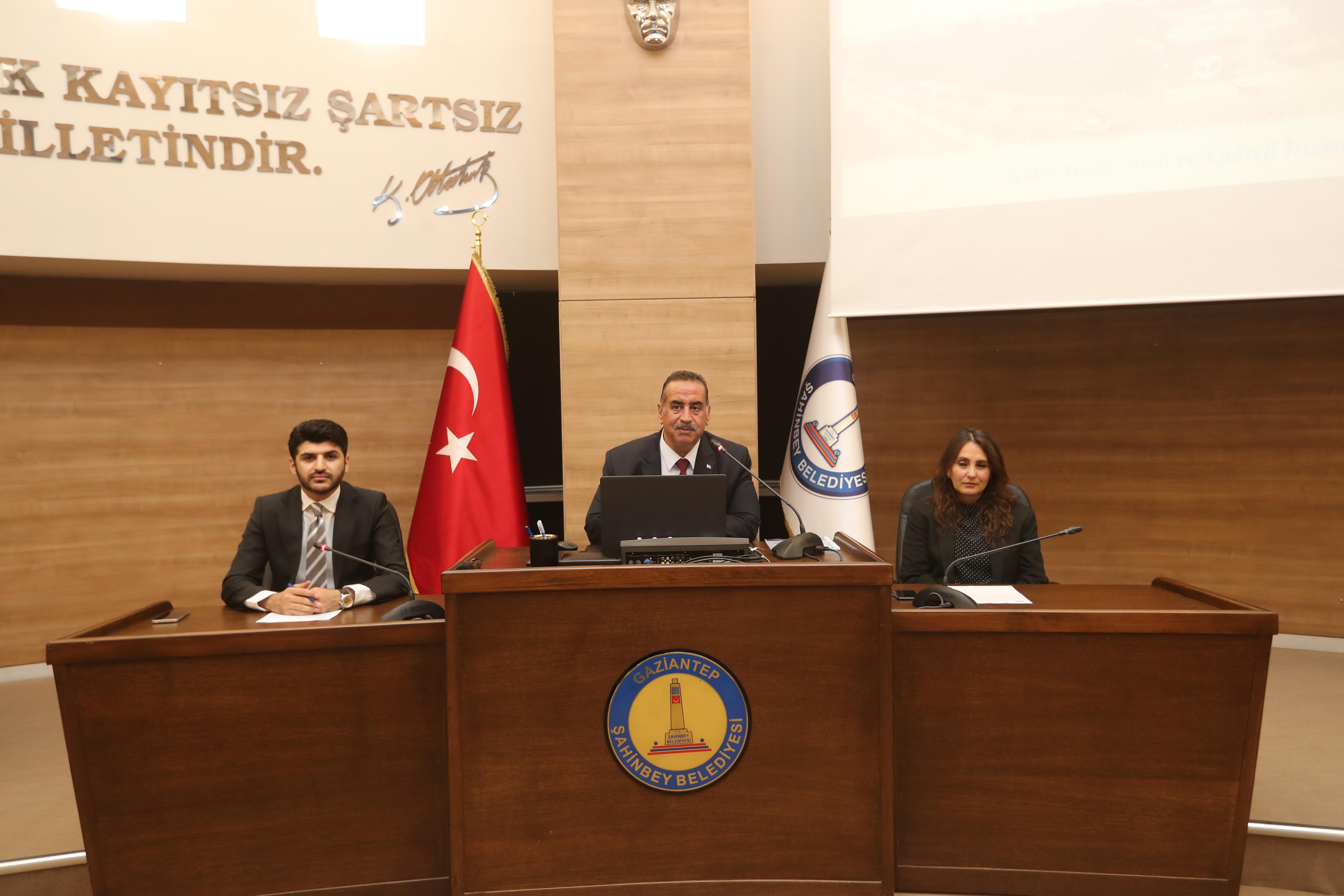 Belediyemizin Kas�m Ay� Meclis Toplant�s� Yap�ld�
