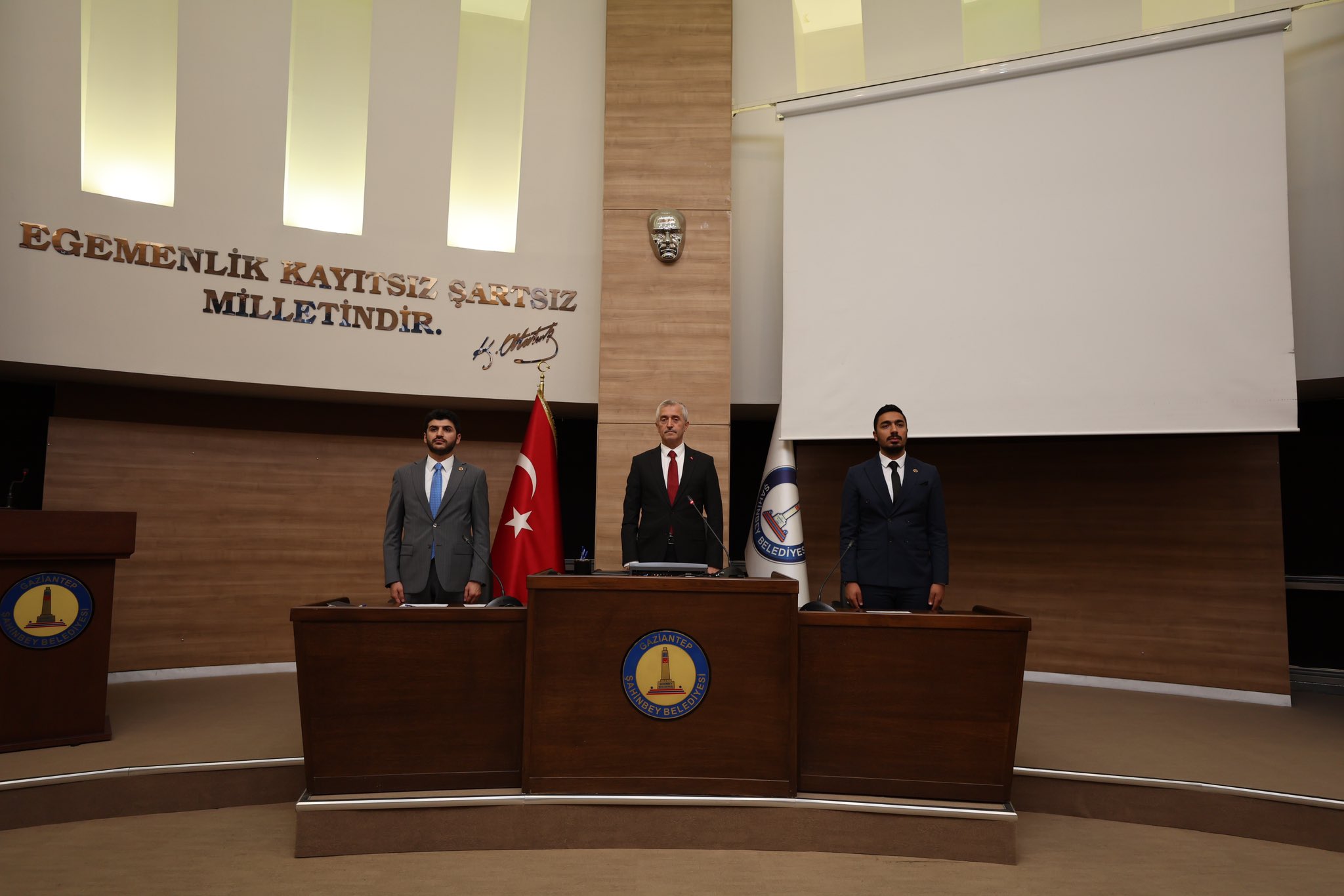 �ahinbey�de Yeni D�nemin �lk Meclis Toplant�s� Yap�ld� 