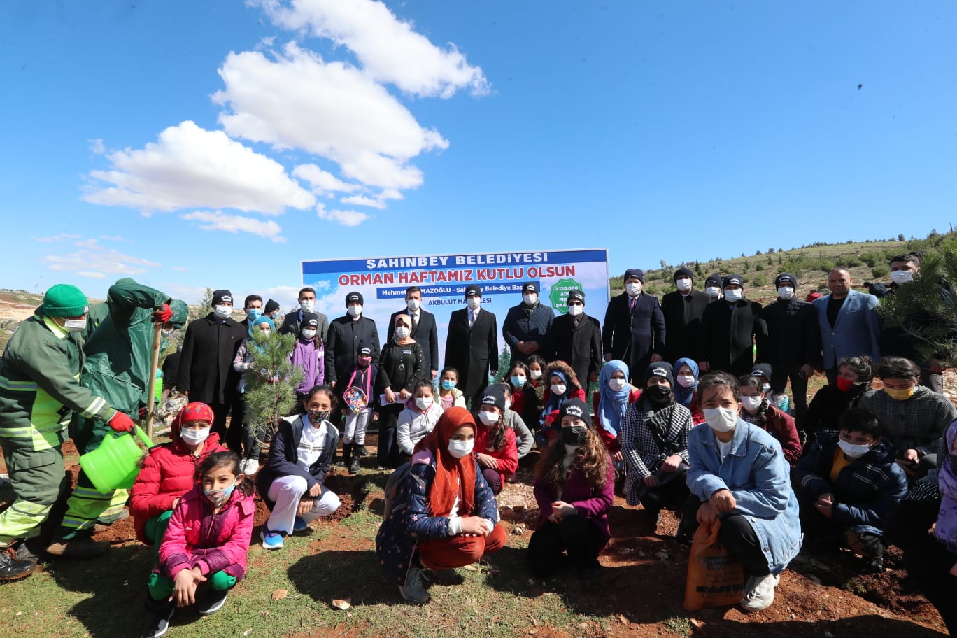 Daha Ye�il Bir �ahinbey ��in Fidan Dikimine Devam