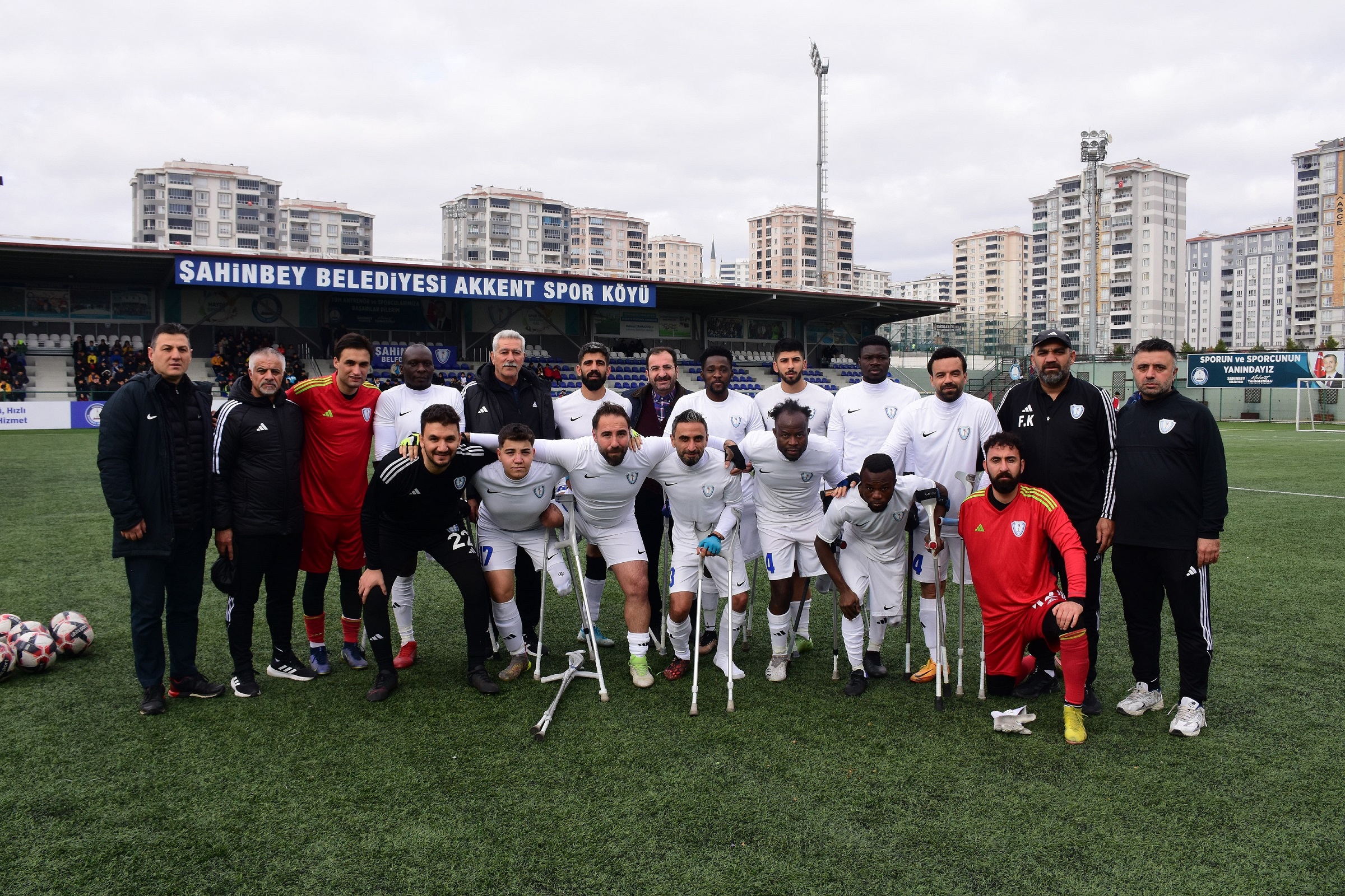 �ahinbey Ampute Futbol Tak�m��ndan Net Skor 3-1