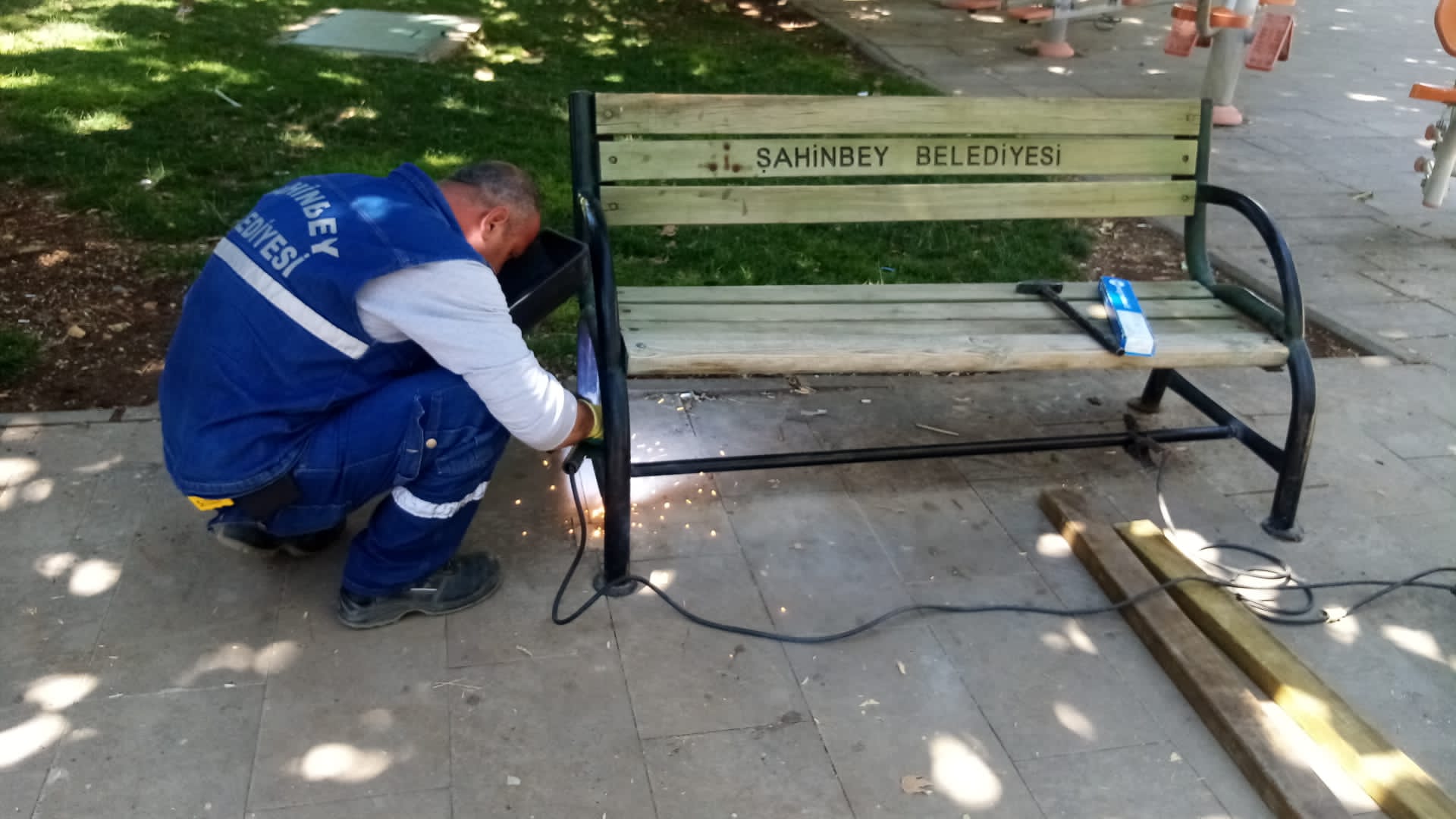 �ahinbey�de Parklara Modern Dokunu�