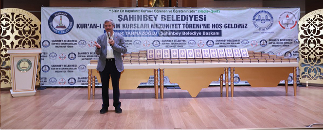 671 Kursiyer Kuran-� Kerim ��renerek Sertifikalar�n� Ald�