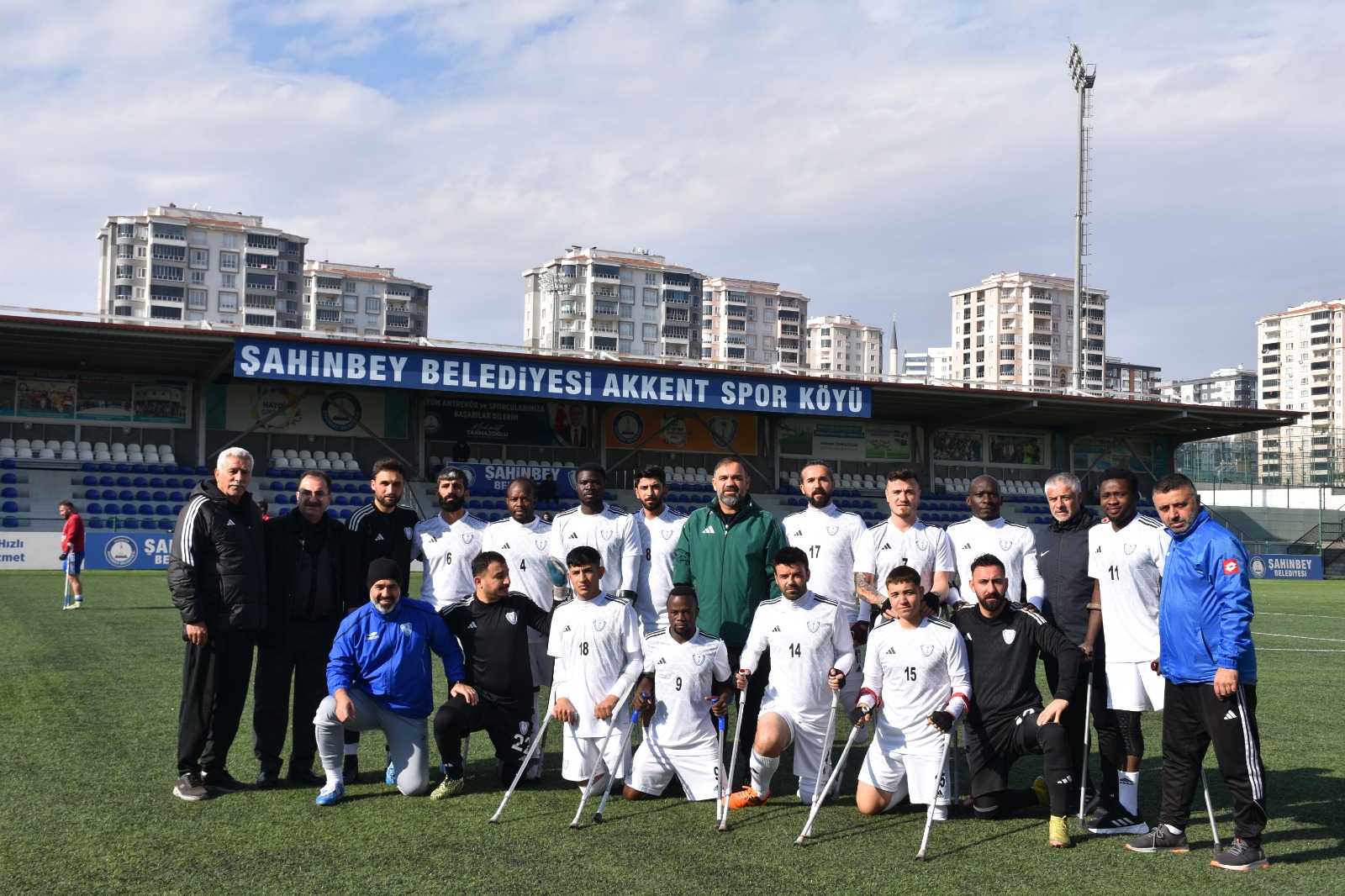 �ahinbey Ampute Futbol Tak�m��ndan Net Skor 1-0