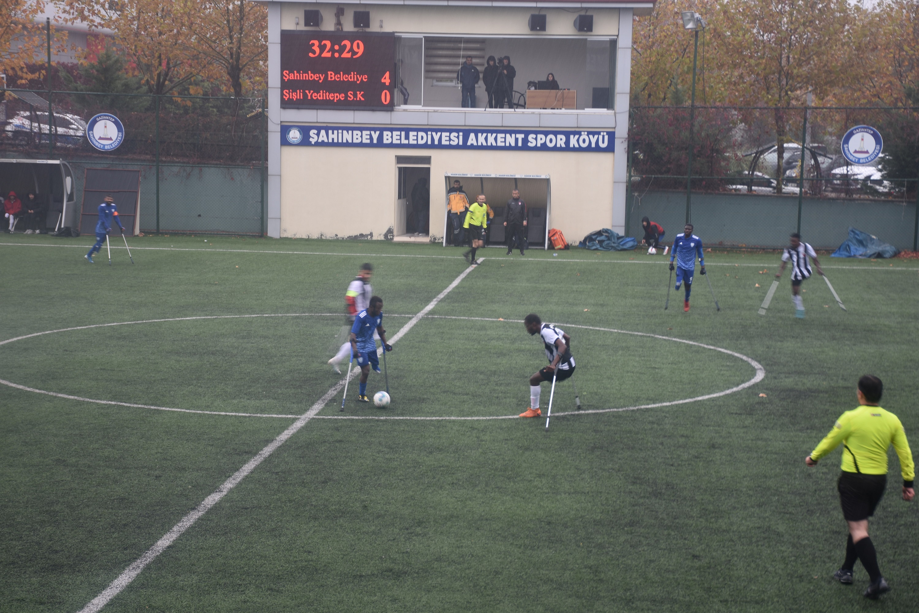 �ahinbey Ampute Futbol Tak�m�m�z Sezona Galibiyetle Ba�lad� 5-0