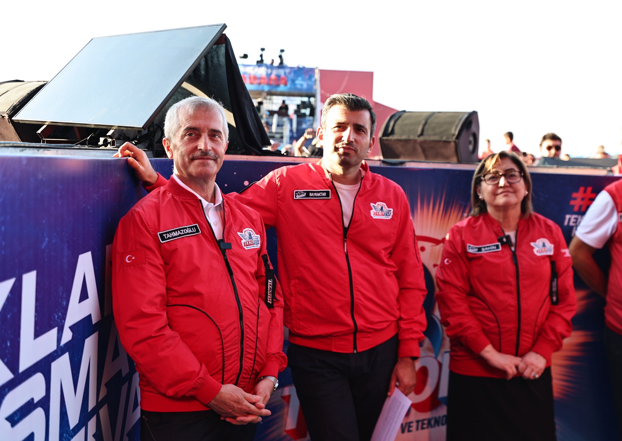 Ba�kan�m�z TEKNOFEST�i Ziyaret Etti