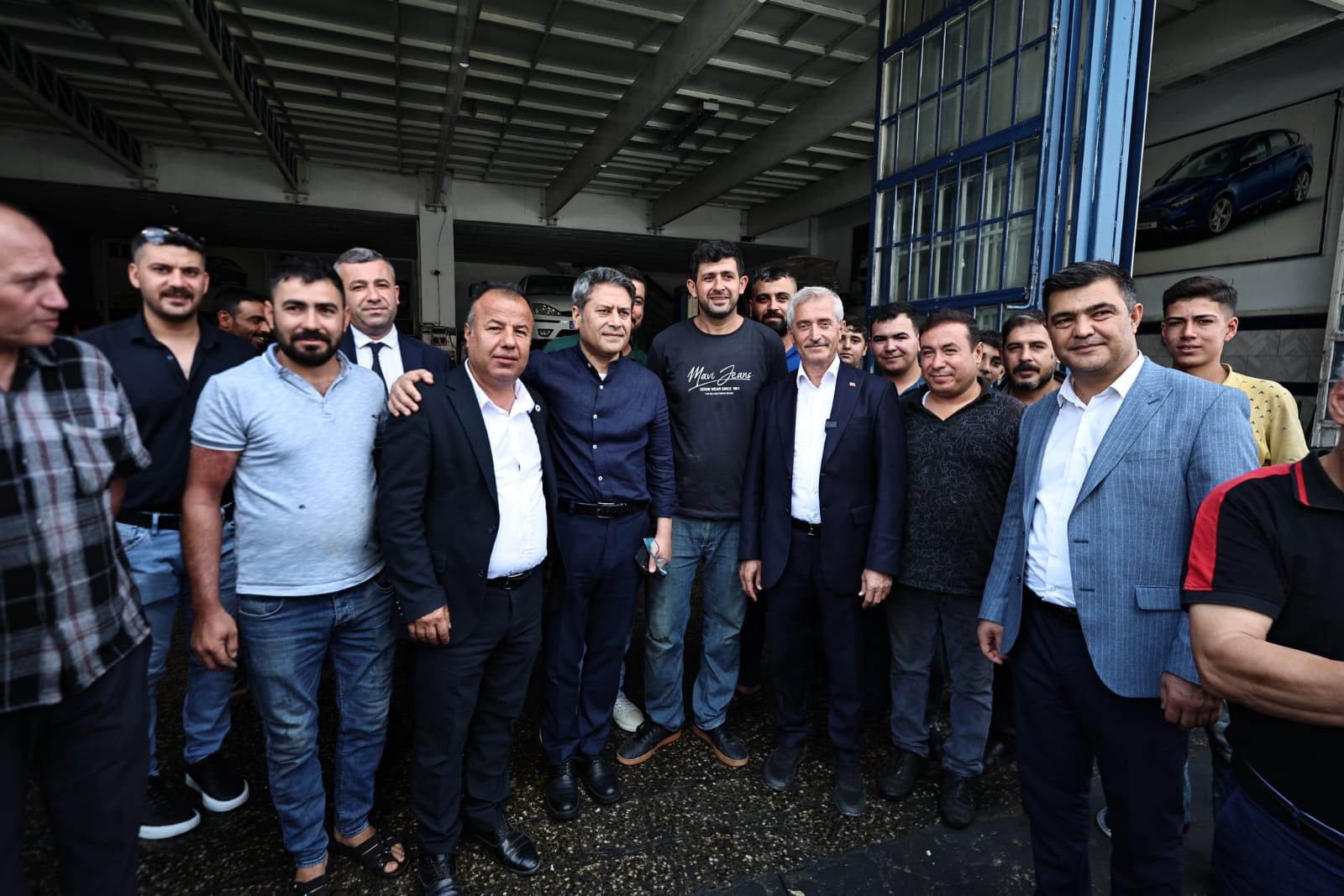 Ba�kan�m�z Ve Milletvekili Ali �ahin�i Esnaf Ve Vatanda�la Bir Araya Geldi