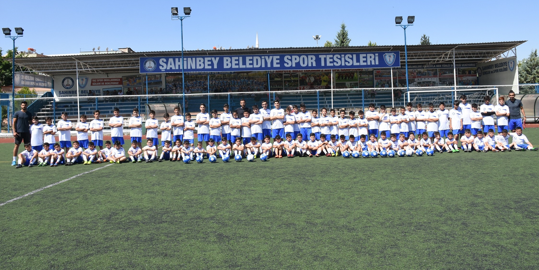 �ahinbey Yaz Spor Okullar�na Yo�un �lgi