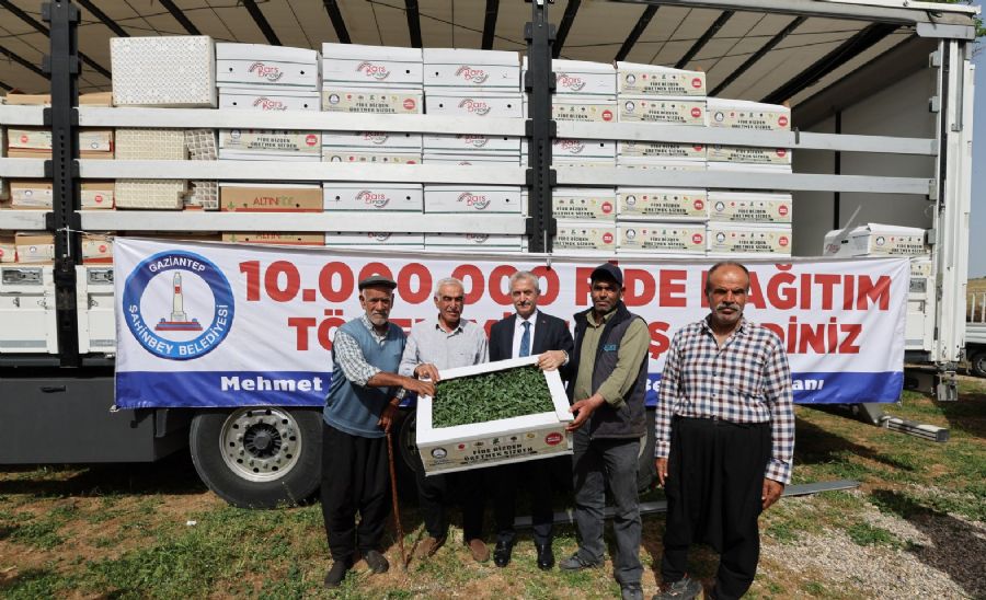 �ift�ilerimize Sebze ve Meyve Fidesi Deste�i